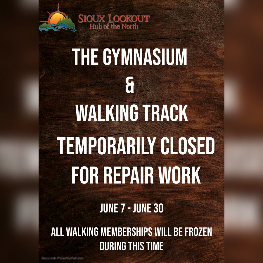 gym and track closed