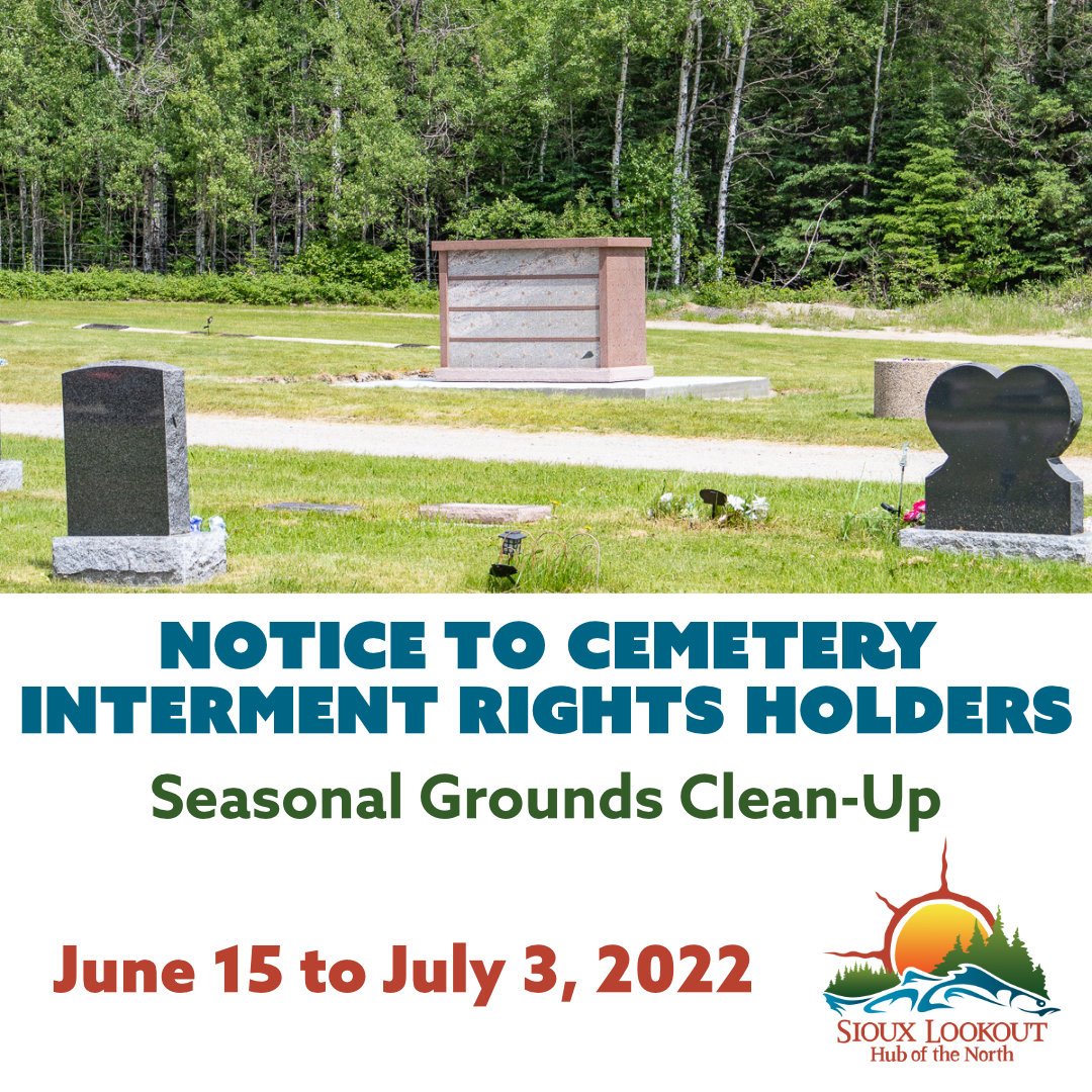 Cemetery Clean Up Notice