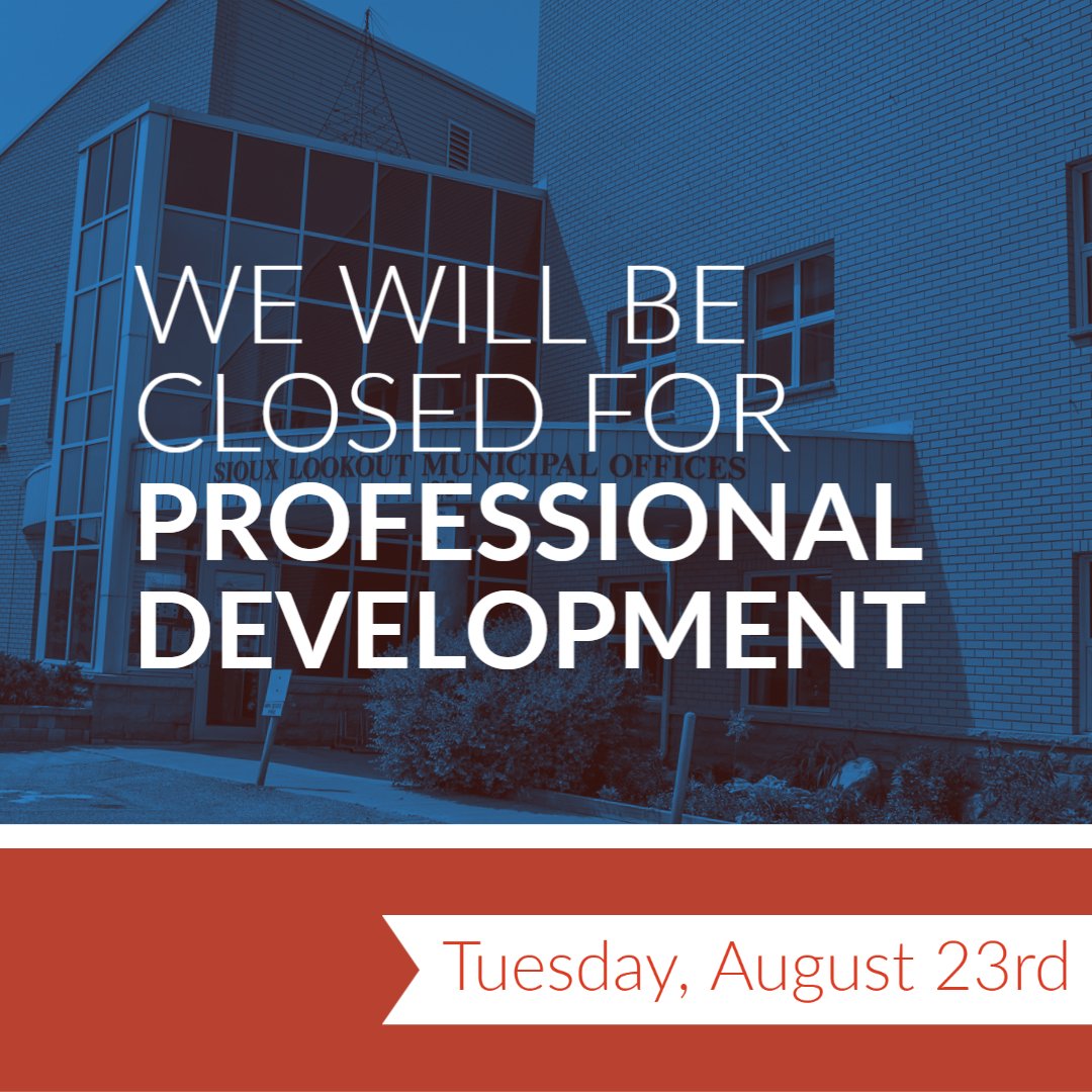 Closed for Professional Development