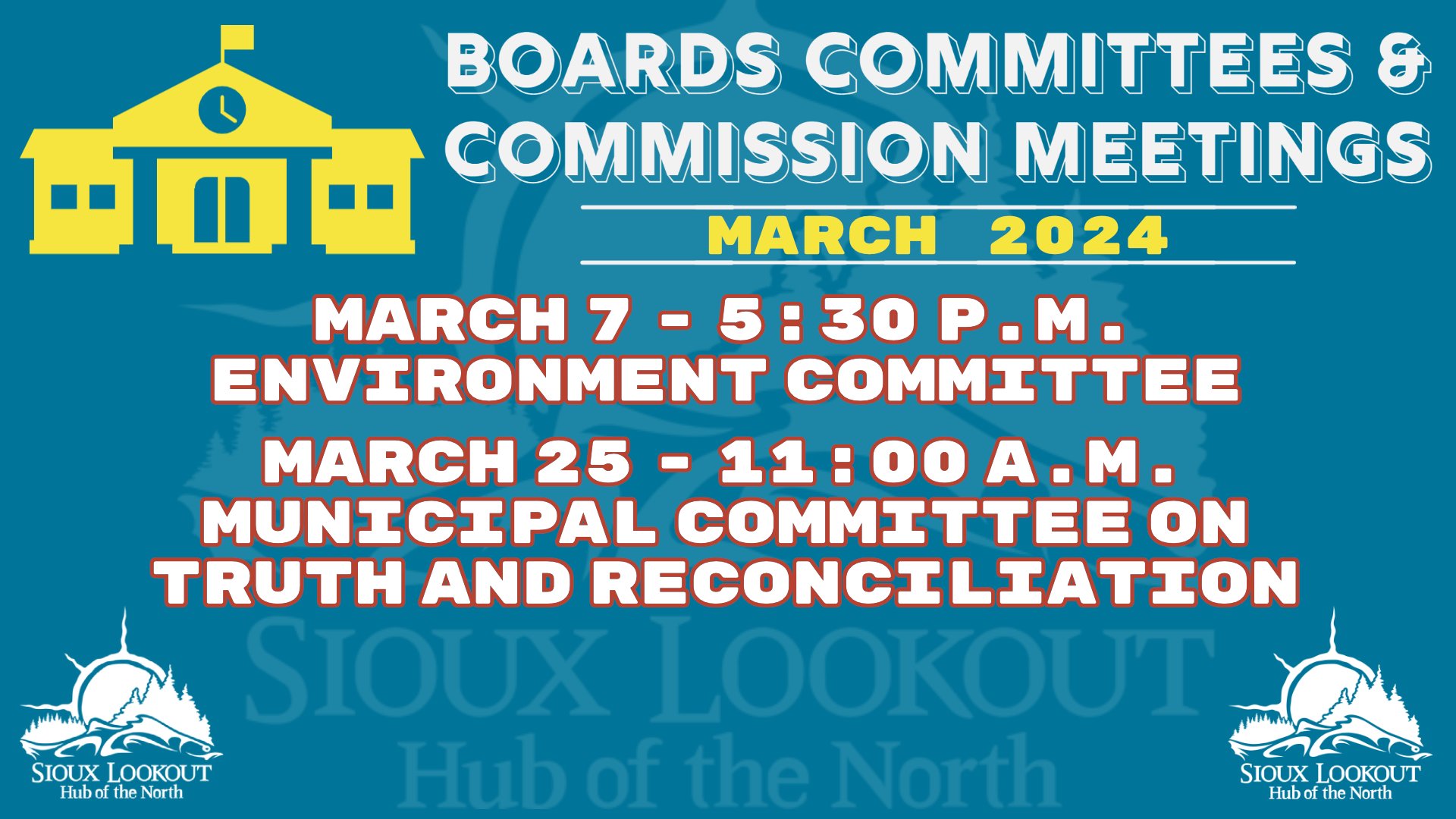 Committee Meetings March 2024