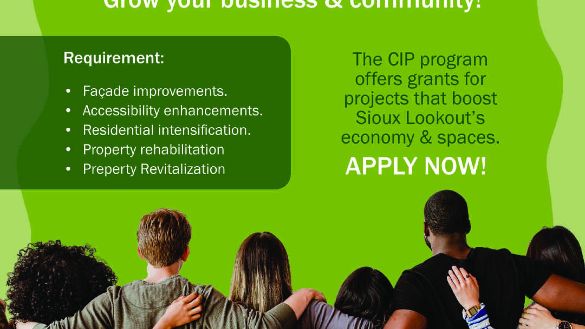 Apply for the Community Improvement Plan Program