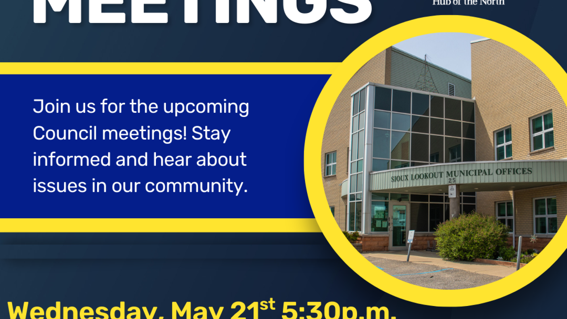 The Council meeting schedule for May and June 2025