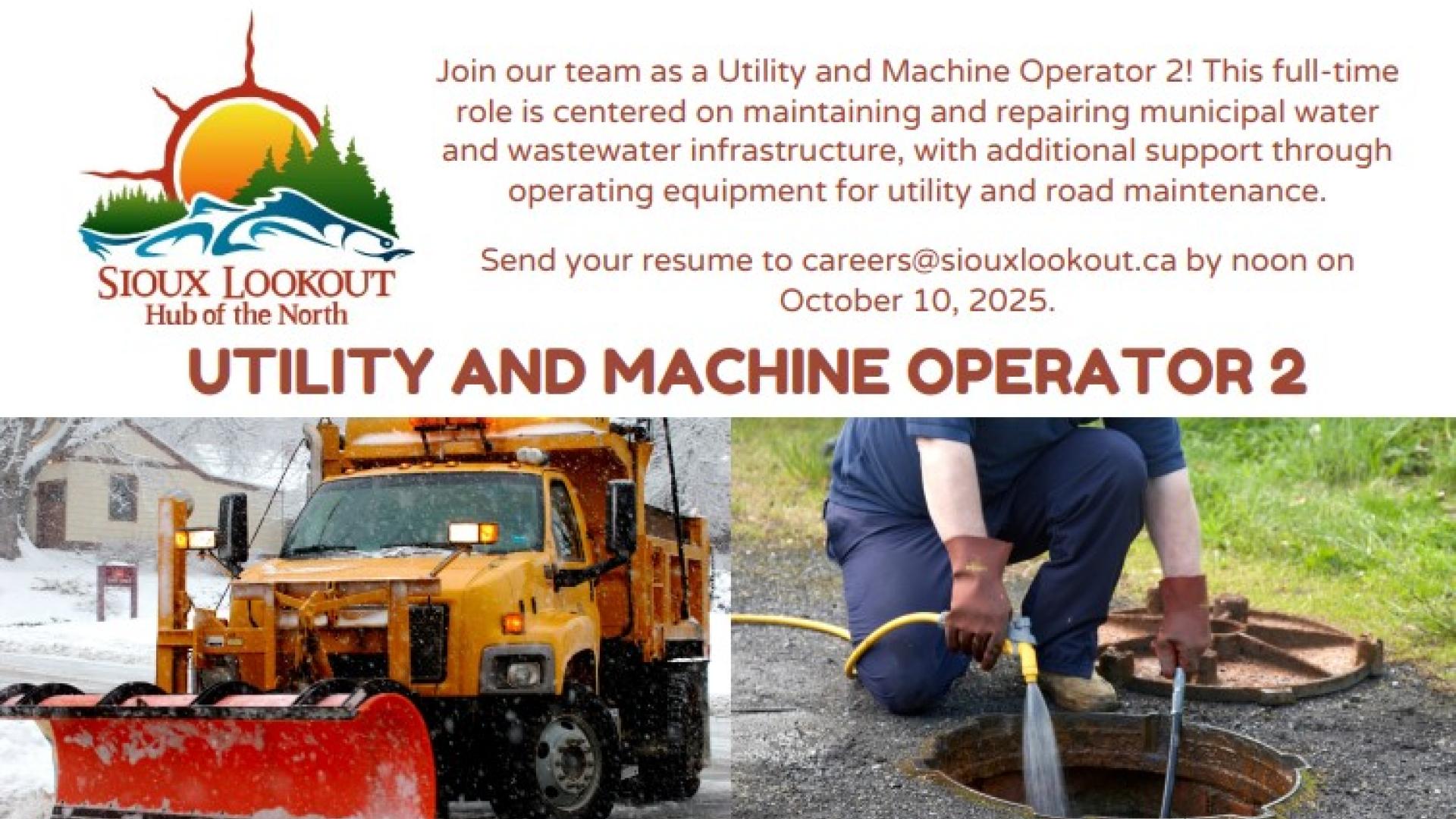 Heavy Equipment and Manhole Flushing