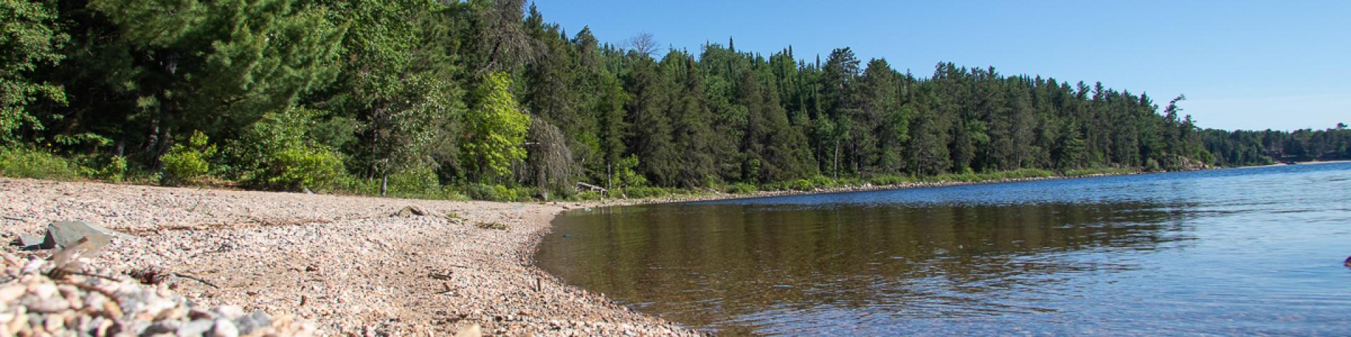 Beach at Umfreville Park