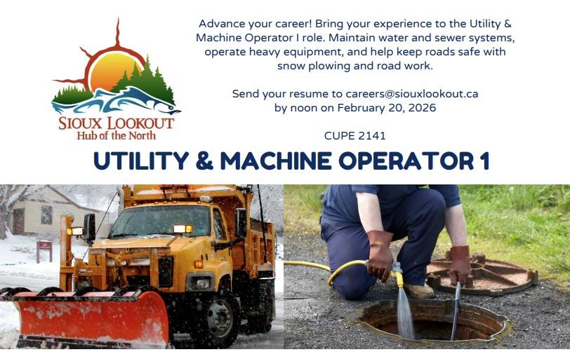Snow plow and manhole work