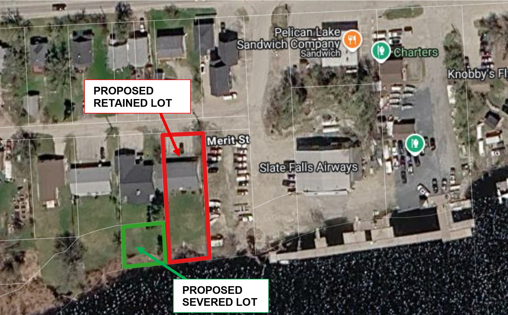 Proposed lot configuration map for Application for Consent C03-2026